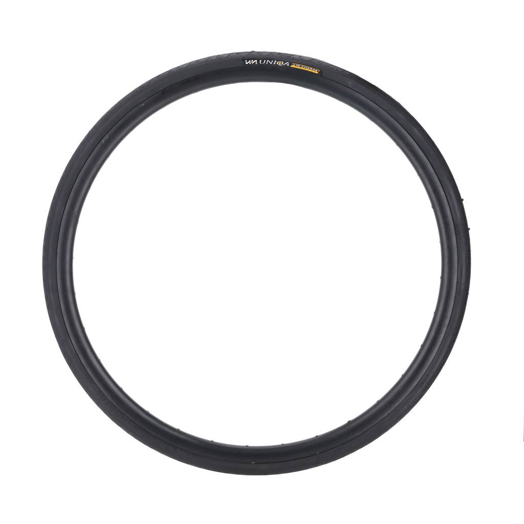 CUBIERTA UNIQA 700x28C RUTA - 28-622 NEGRA 28x1 5/8x1 1/8
