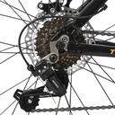 BICICLETA MTB REGAL ALUMINIO R29 21V NEGRO FUXIA/NAR M