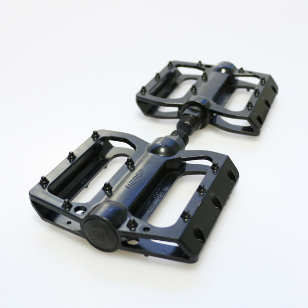PEDAL FREESTYLE ALUMINIO FULL 9/16 NEGRO C/BOLILLA