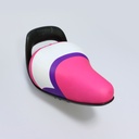 ASIENTO NENA SPORT TAPIZADO C/AGARRADERA 200X135 ROSA/BLANCO