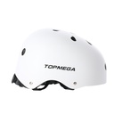 CASCO URBANO/BMX BLANCO M (55-58) TOPMEGA