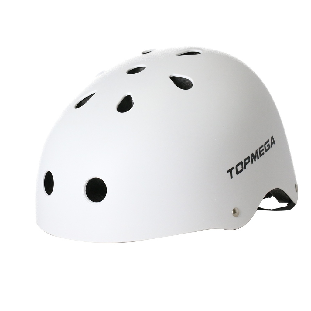 CASCO URBANO/BMX BLANCO M (55-58) TOPMEGA