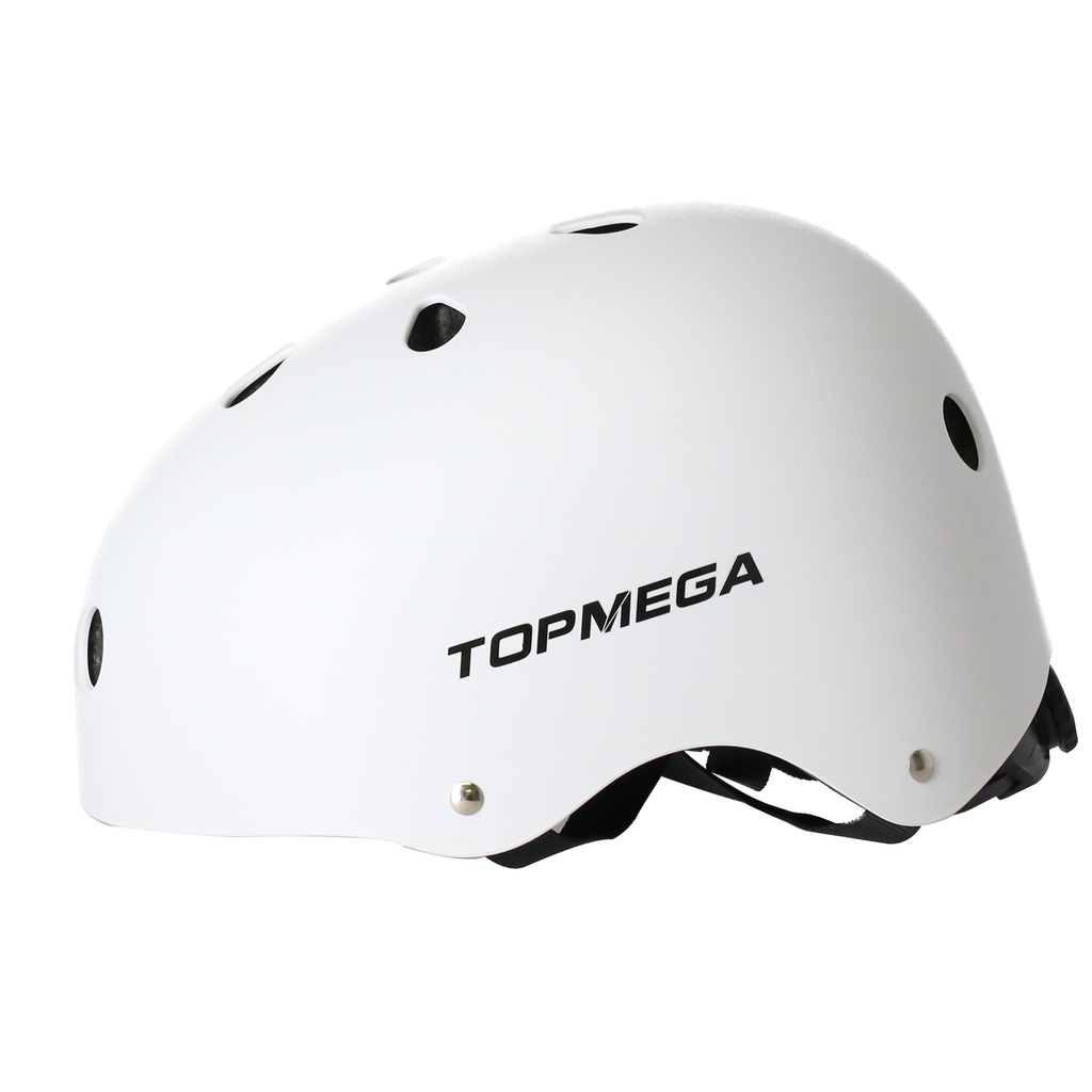 CASCO URBANO/BMX BLANCO M (55-58) TOPMEGA