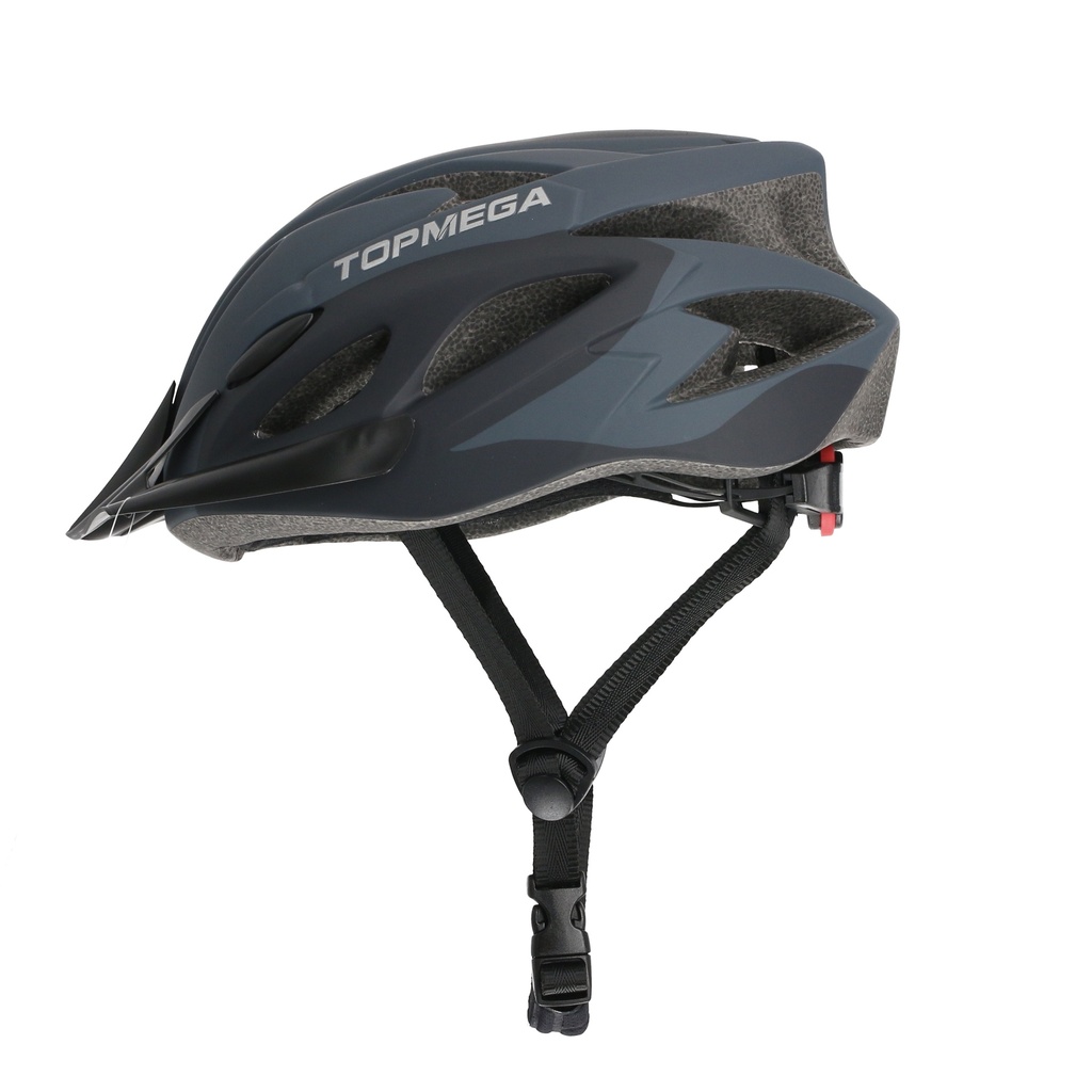 CASCO MTB IN MOLD GRIS L (58-61) TOPMEGA