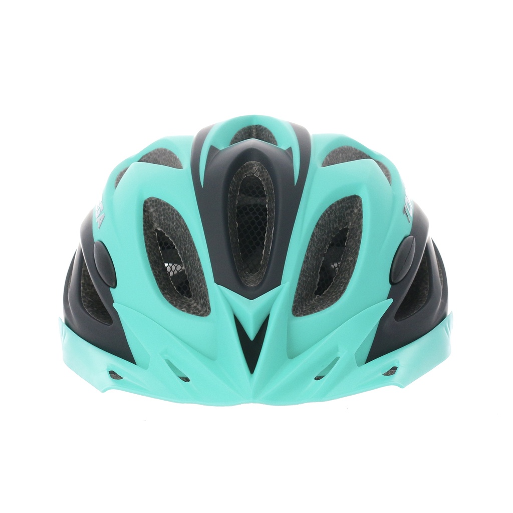 CASCO MTB IN MOLD CELESTE/NEG M (56-58) TOPMEGA