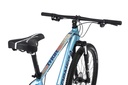 BICICLETA MTB THOR R29 24V ALUMINIO CELESTE/AZUL/NARANJA TALLE L