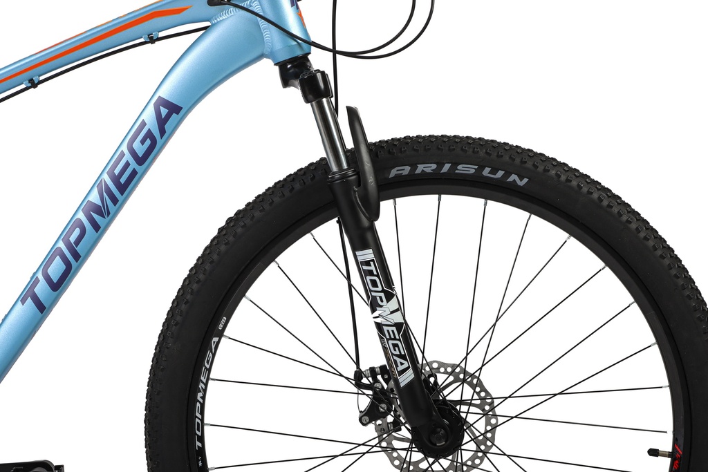 BICICLETA MTB THOR R29 24V ALUMINIO CELESTE/AZUL/NARANJA TALLE M