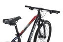 BICICLETA MTB THOR R29 24V ALUMINIO NEGRO/BLANCO/NARANJA TALLE S