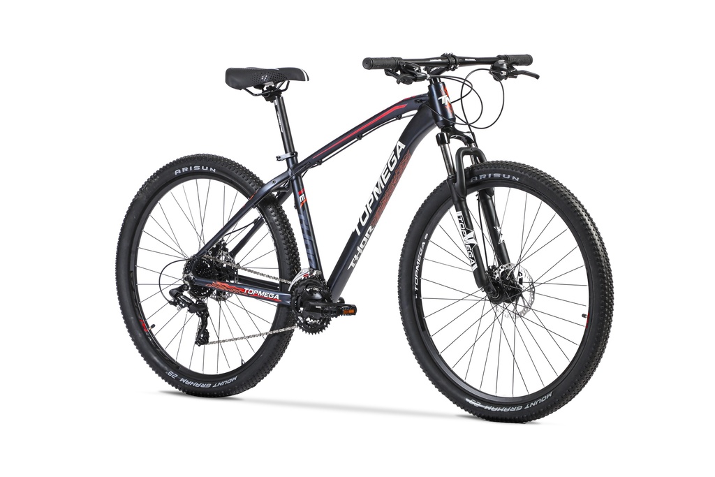 BICICLETA MTB THOR R29 24V ALUMINIO NEGRO/BLANCO/NARANJA TALLE M