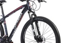 BICICLETA MTB THOR R29 24V ALUMINIO NEGRO/BLANCO/NARANJA TALLE L