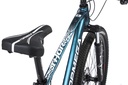 BICICLETA MTB THOR R29 24V ALUMINIO AZUL/BLANCO/AMARILLO TALLE S