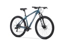 BICICLETA MTB THOR R29 24V ALUMINIO AZUL/BLANCO/AMAR TALLE M