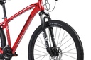 BICICLETA MTB THOR R29 24V ALUMINIO ROJO/NEG/BLANCO TALLE S