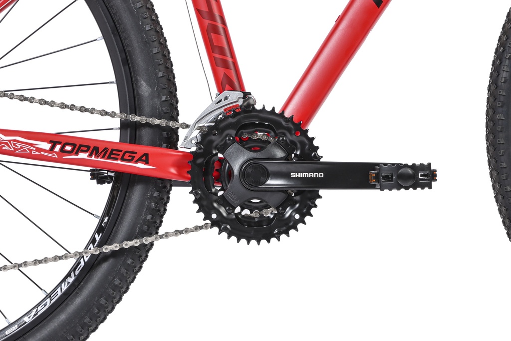 BICICLETA MTB THOR R29 24V ALUMINIO ROJO/NEG/BLANCO TALLE L