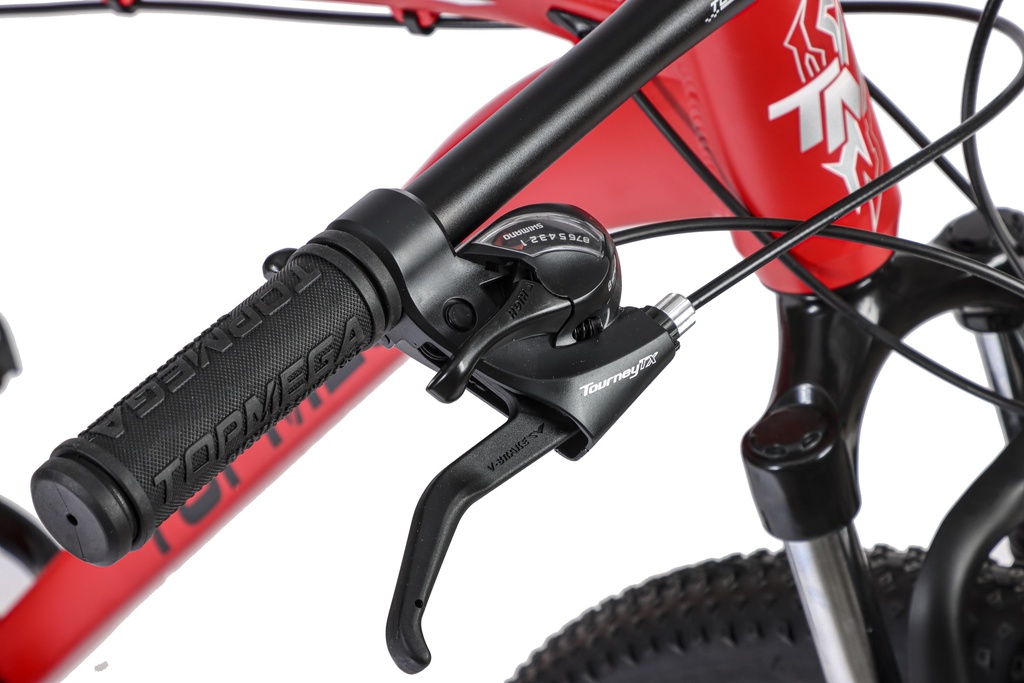BICICLETA MTB THOR R29 24V ALUMINIO ROJO/NEG/BLANCO TALLE L