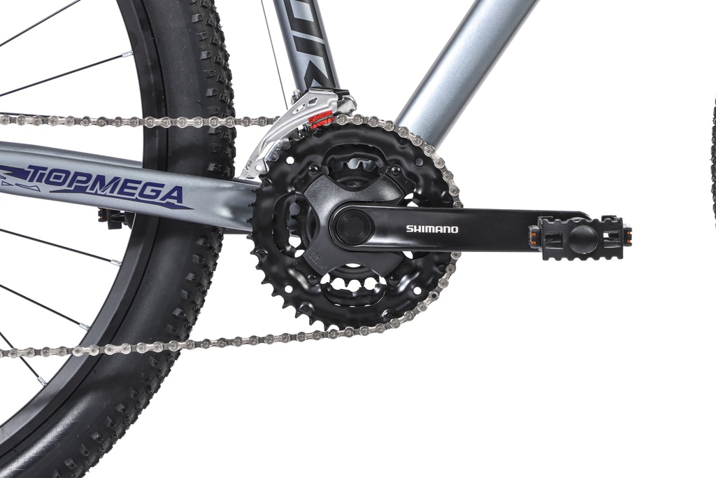 BICICLETA MTB THOR R29 24V ALUMINIO GRIS/VIOLETA/NEGRO TALLE L