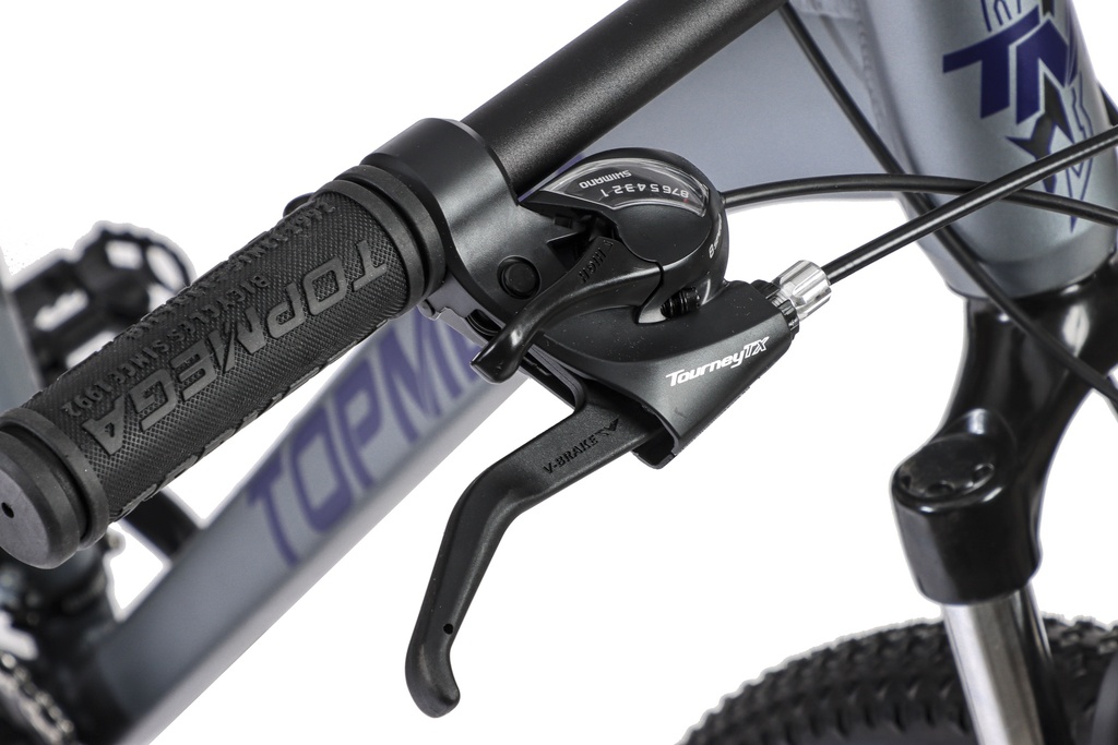 BICICLETA MTB THOR R29 24V ALUMINIO GRIS/VIOLETA/NEGRO TALLE L