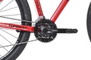 BICICLETA MTB THOR R29 24V ALUMINIO ROJO/NEG/BLANCO TALLE M