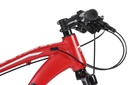 BICICLETA MTB THOR R29 24V ALUMINIO ROJO/NEG/BLANCO TALLE M
