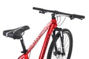 BICICLETA MTB THOR R29 24V ALUMINIO ROJO/NEG/BLANCO TALLE M