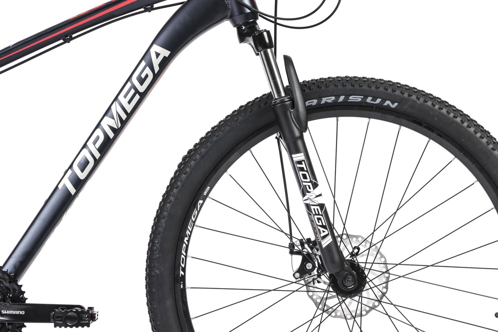 BICICLETA MTB THOR R29 24V ALUMINIO NEGRO/BLANCO/NARANJA TALLE XL