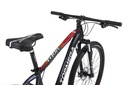 BICICLETA MTB THOR R29 24V ALUMINIO NEGRO/BLANCO/NARANJA TALLE XL