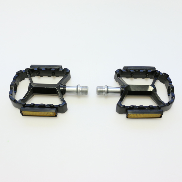 PEDAL MTB ALUMINIO CNC SELLADO 9/16'' NEGRO EJE CROMO