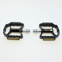 PEDAL MTB ALUMINIO CNC SELLADO 9/16'' NEGRO EJE CROMO