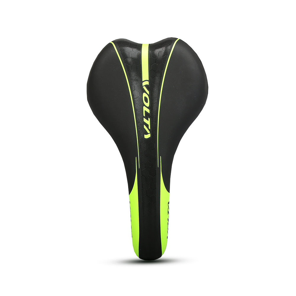ASIENTO MTB VOLTA NEGRO VERDE S/GRAMPA 270X150