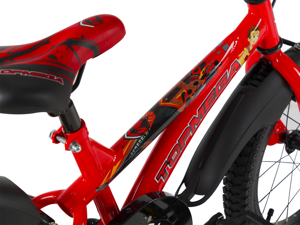 BICICLETA NIÑO CROSSBOY R16 ROJO