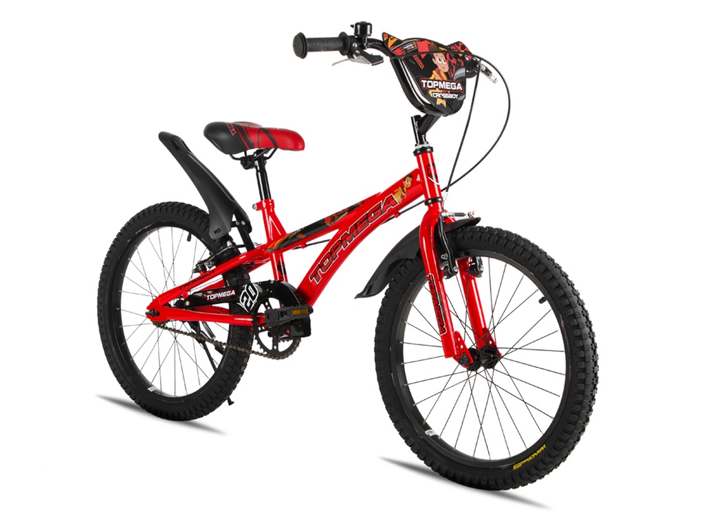 BICICLETA NIÑO CROSSBOY R20 ROJO