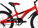 BICICLETA NIÑO CROSSBOY R20 ROJO