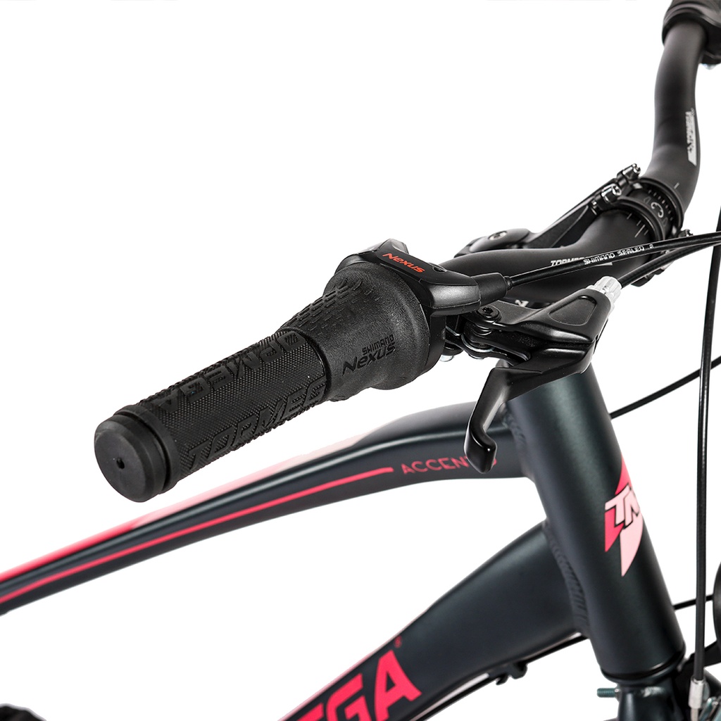 BIC URBANA ACCENTO ALUM HOMBRE 700C NEXUS 3VEL. GRIS/ROSA