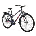 BIC URBANA ACCENTO ALUM HOMBRE 700C NEXUS 3VEL. GRIS/ROSA