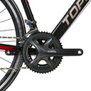 BICICLETA RUTA HARRIER ALUMINIOINIO 16V T54 SHIMANO CLARIS NEG/ROJ