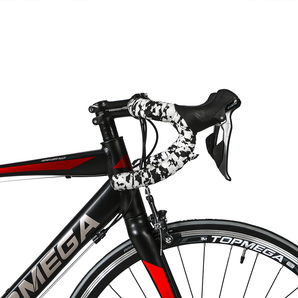 BICICLETA RUTA HARRIER ALUMINIOINIO 16V T54 SHIMANO CLARIS NEG/ROJ
