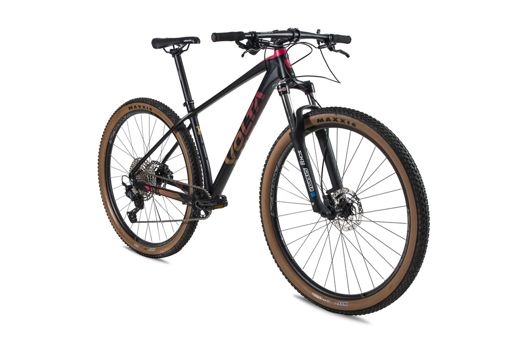 BICICLETA MTB SVEL ALUMINIO X6 NEGRO/ROJO/AMARILLO SLX 12VEL 29ER M