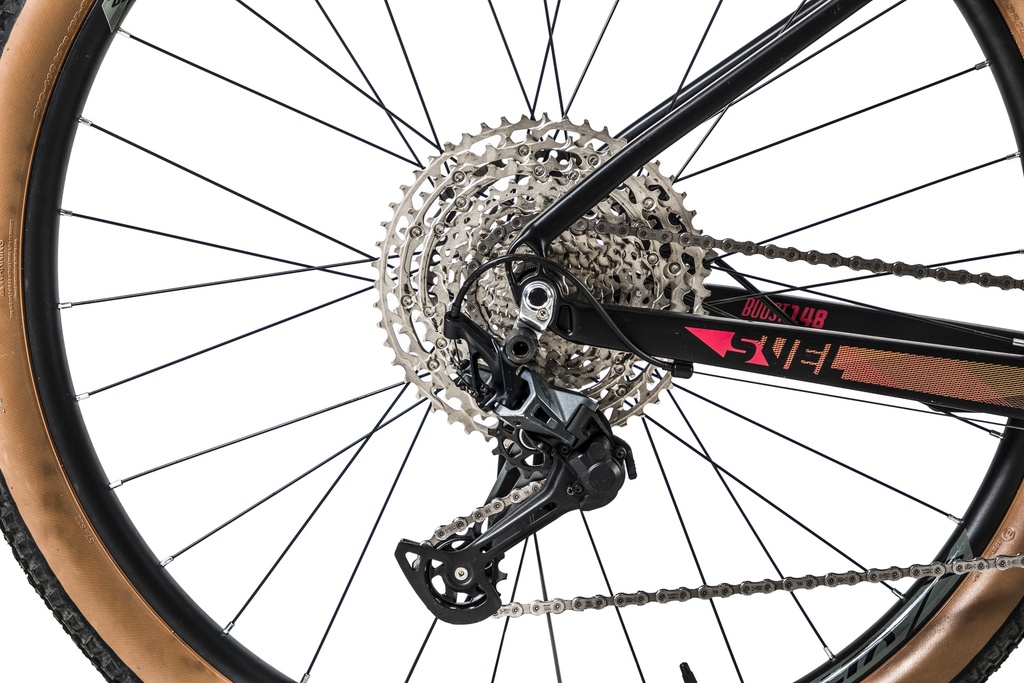 BICICLETA MTB SVEL ALUMINIO X6 NEGRO/ROJO/AMARILLO SLX 12VEL 29ER M