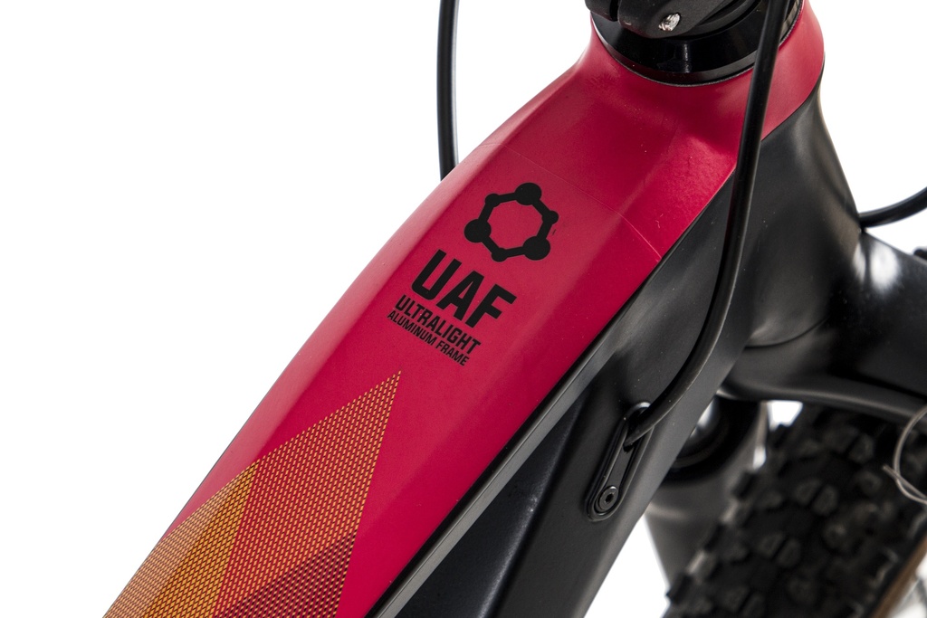 BICICLETA MTB SVEL ALUMINIO X6 NEGRO/ROJO/AMARILLO SLX 12VEL 29ER M