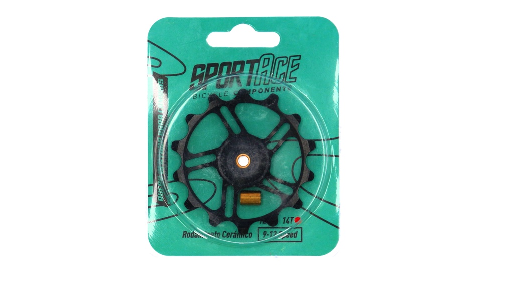 *RUEDA P/ CAMBIO ALUMI. CERAMIC 14T SPORTACE