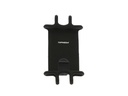 PORTA CELULAR AJUSTABLE SILICONA NEGRO TOPMEGA
