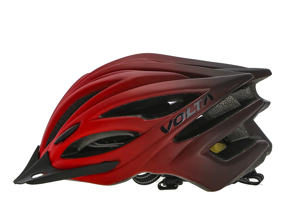 CASCO MTB VOLTA ROJO/NEGRO 20 VENT C/REG M
