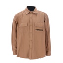 CAMISA HOMBRE GRAFA MANGA LARGA VOLTA BAIGE TALLE XL