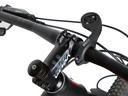 SOPORTE FRONTAL GARMIN SPORTACE ALUMINIO 200-1000 112*60*44MM 37g NEGRO