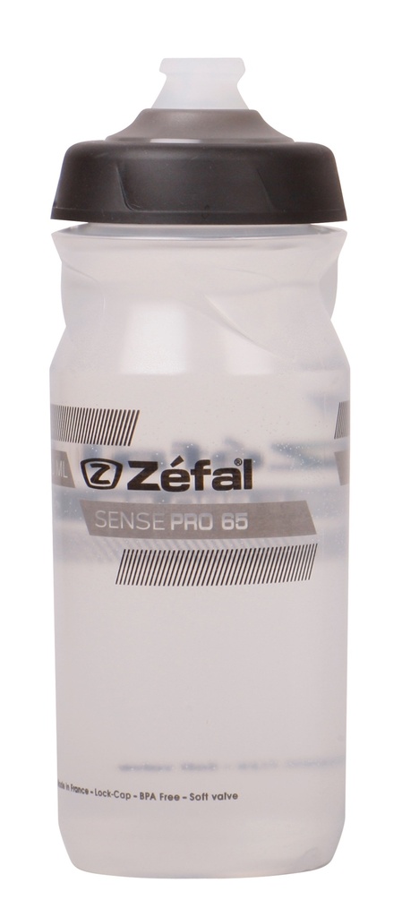 CARAMAÑOLA ZEFAL SENSE 65 PLASTICA 650 ML GRIS/NEGRO PRO