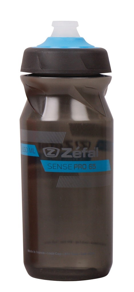 CARAMAÑOLA ZEFAL SENSE 65 PLASTICA 650 ML NEGRO/BLUE PRO