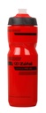 CARAMAÑOLA ZEFAL SENSE 80 PLASTICA PRO 800 ML ROJO/NEGRO