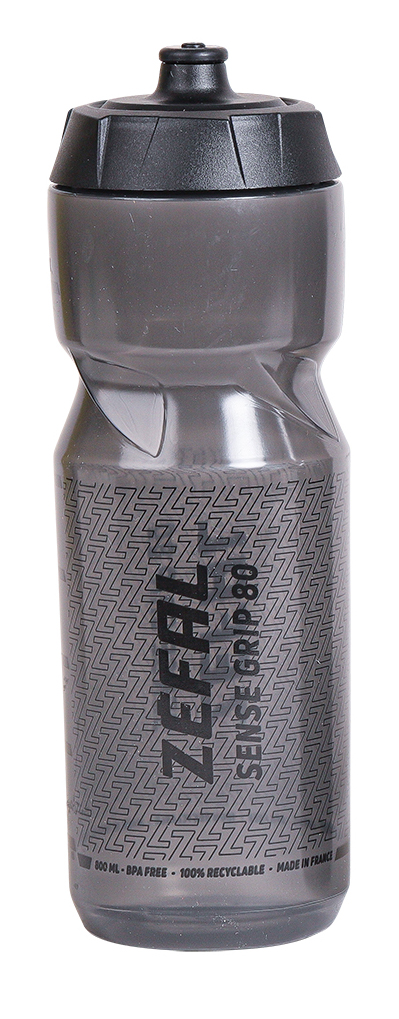 CARAMAÑOLA ZEFAL SENSE 80 PLASTICA GRIP 800 ML NEGRO