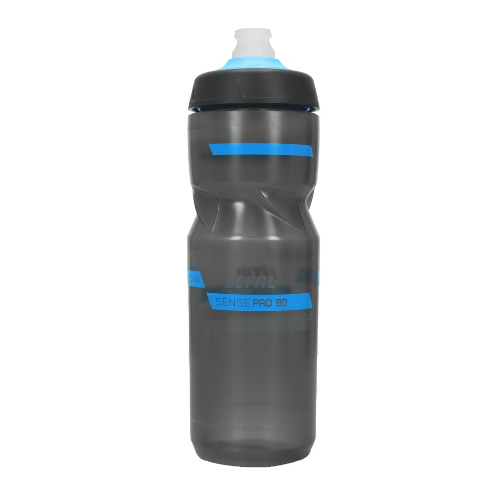 CARAMAÑOLA SENSE PRO 800 ML ZEFAL PLASTICA 800 ML AZUL/NEGRO (1462)