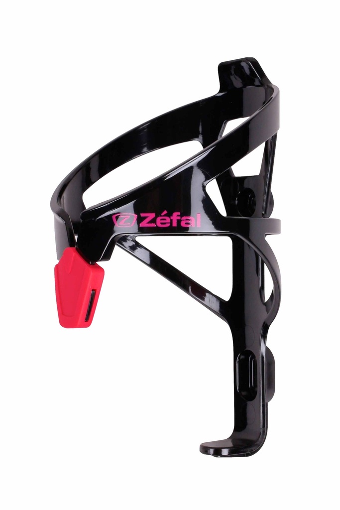 PORTA CARAMAÑOLA ZEFAL PULSE A2 PLASTICO NEGRO/ROSA